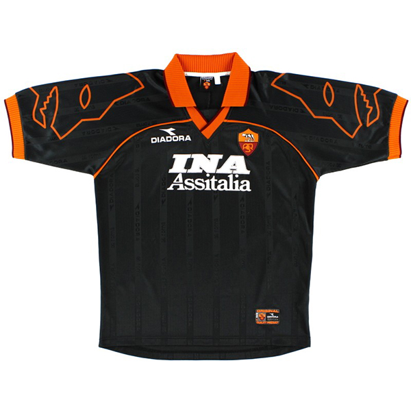 Maglietta Calcio Away As Roma Retro 1999 2000