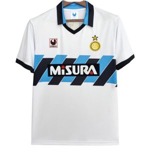 Maglietta Calcio Away Inter Milan Retro 1990 1991