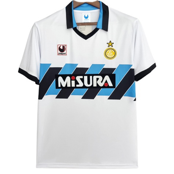 Maglietta Calcio Away Inter Milan Retro 1990 1991