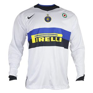 Maglietta Calcio Away Manica Lunga Inter Milan Retro 2005 2006