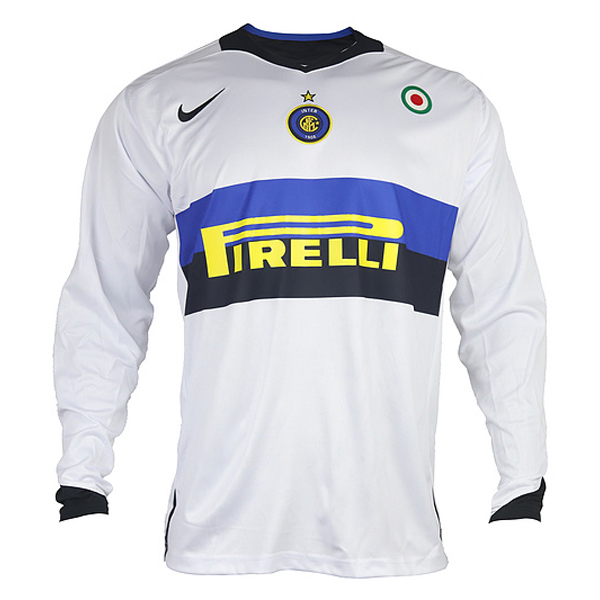 Maglietta Calcio Away Manica Lunga Inter Milan Retro 2005 2006