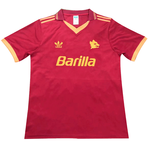 Maglietta Calcio Prima As Roma Retro 1992 1994