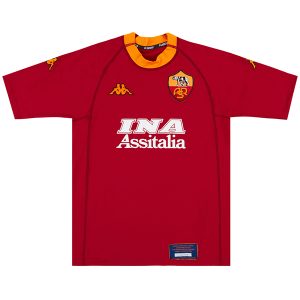 Maglietta Calcio Prima As Roma Retro 2000 2001