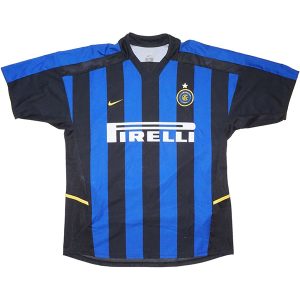 Maglietta Calcio Prima Inter Milan Retro 2002 2003