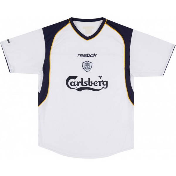 Maglietta Calcio Away Liverpool Retro 2001 2003