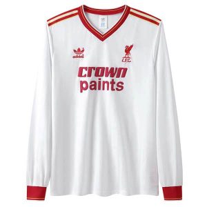 Maglietta Calcio Away Manica Lunga Liverpool Retro 1985 87