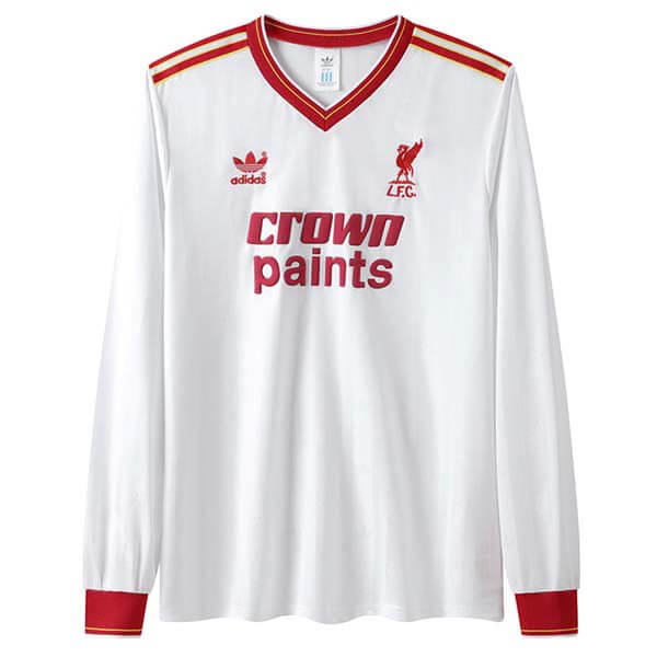 Maglietta Calcio Away Manica Lunga Liverpool Retro 1985 87
