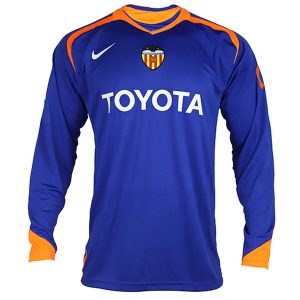 Maglietta Calcio Away Manica Lunga Valencia Retro 2005 2006