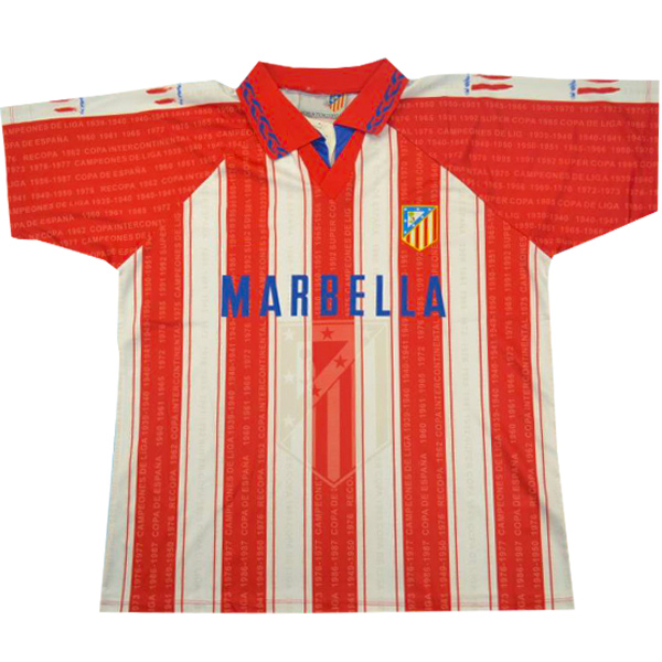 Maglietta Calcio Prima Atletico Madrid Retro 1995 1996