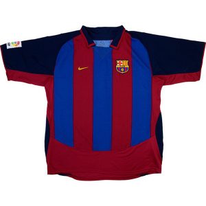 Maglietta Calcio Prima FC Barcellona Retro 2003 2004