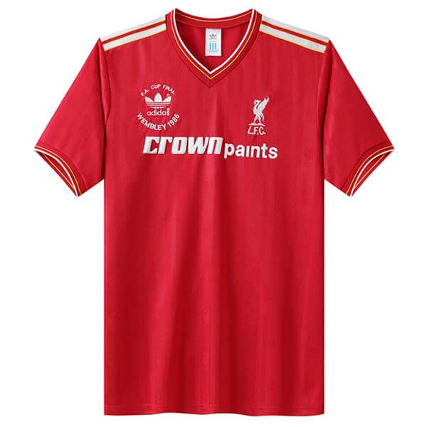 Maglietta Calcio Prima Liverpool Retro 1985 86