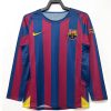 Maglietta Calcio Prima Manica Lunga FC Barcellona Retro 2005 2006