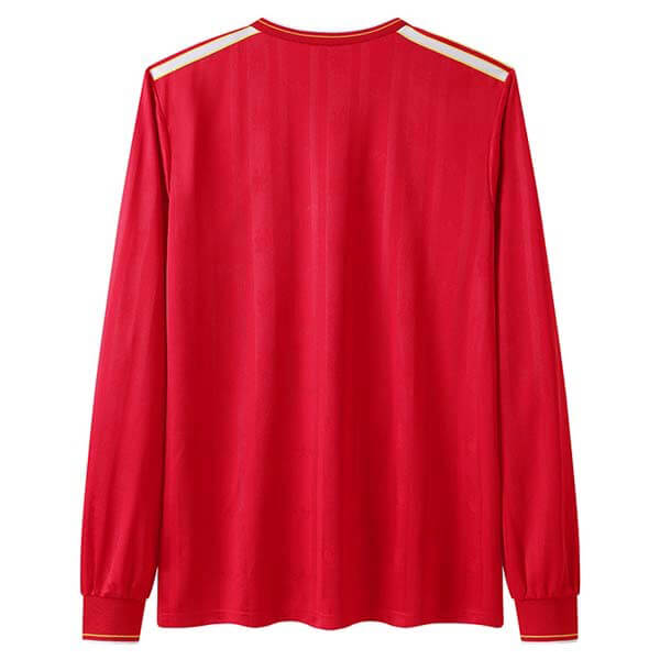 Maglietta Calcio Prima Manica Lunga Liverpool Retro 1985 86_1