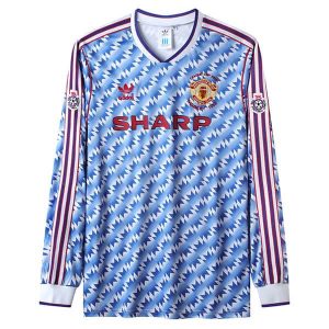 Maglietta Calcio Prima Manica Lunga Liverpool Retro 1992