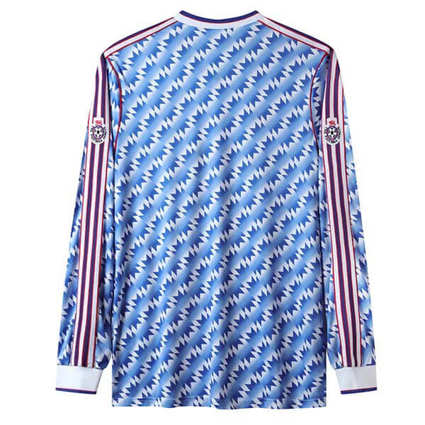 Maglietta Calcio Prima Manica Lunga Liverpool Retro 1992_1