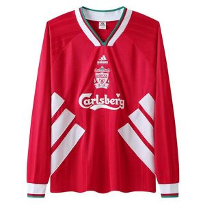 Maglietta Calcio Prima Manica Lunga Liverpool Retro 1993 95