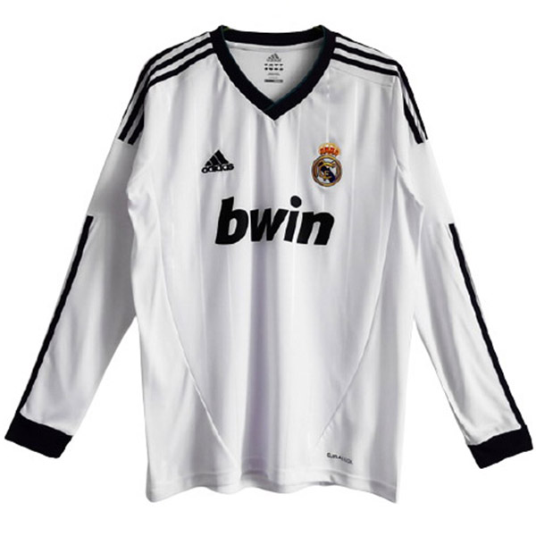 Maglietta Calcio Prima Manica Lunga Real Madrid Retro 2012 2013