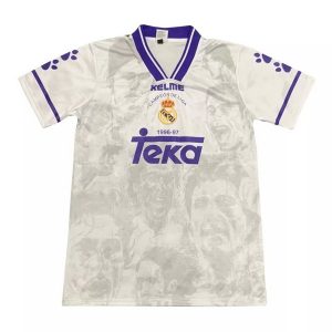 Maglietta Calcio Prima Real Madrid Retro 1996 1997