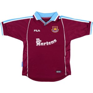 Maglietta Calcio Prima West Ham United Retro 1999 2000