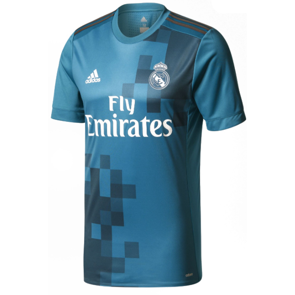 Maglietta Calcio Terza Real Madrid Retro 2017 2018