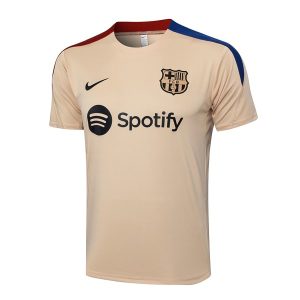 Thailandia Maglietta Calcio Formazione FC Barcellona 2024 2025 Giallo