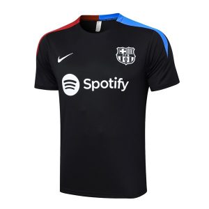 Thailandia Maglietta Calcio Formazione FC Barcellona 2024 2025 Nero