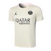 Thailandia Maglietta Calcio Formazione Paris Saint Germain 2024 2025 Giallo