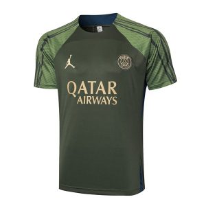 Thailandia Maglietta Calcio Formazione Paris Saint Germain 2024 2025 Verde