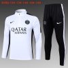 Felpa Allenamento Bambino Paris Saint Germain 2024 2025 Bianco