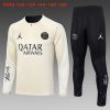 Felpa Allenamento Bambino Paris Saint Germain 2024 2025 Giallo