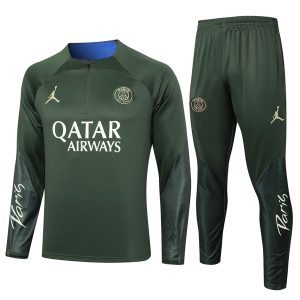 Felpa Allenamento Paris Saint Germain 2024 2025 Verde
