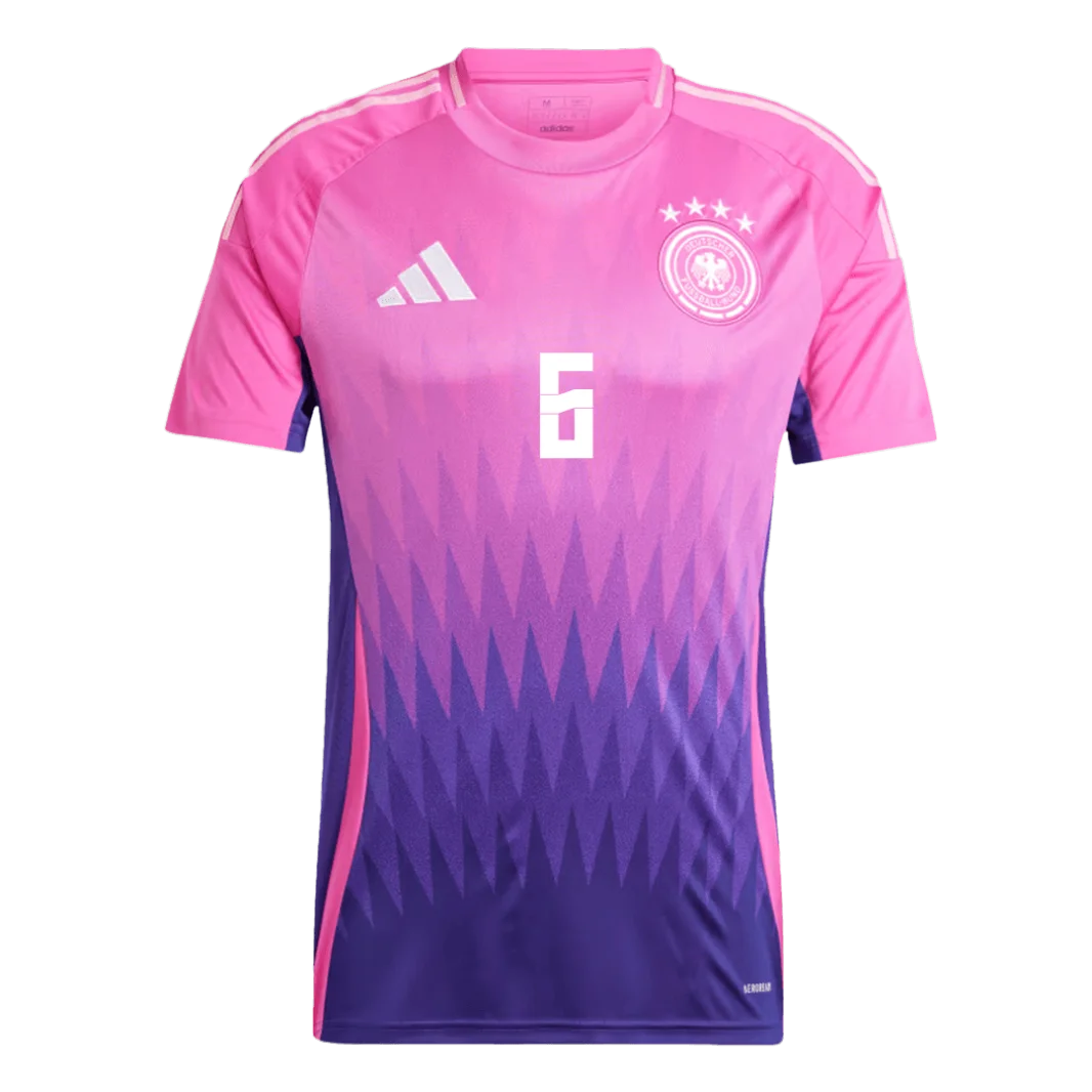 Joshua Kimmich NO.6 Maglietta Calcio Away Germania 2024-1