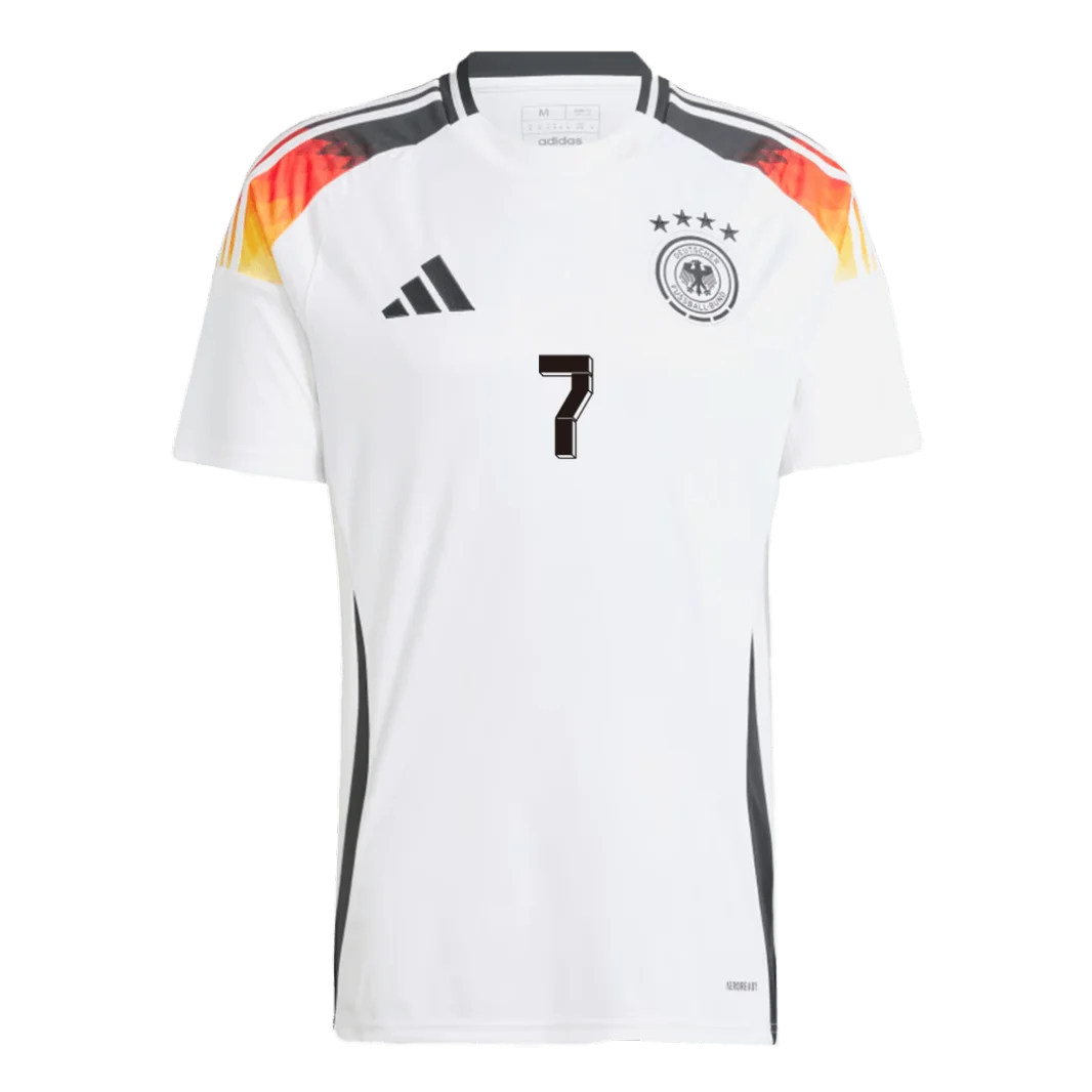 Kai Havertz NO.7 Maglietta Calcio Prima Germania 2024-1
