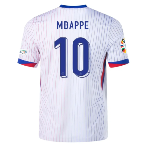 Kylian Mbappé NO.10 Maglietta Calcio Away Francia 2024