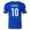 Kylian Mbappé NO.10 Maglietta Calcio Prima Francia 2024