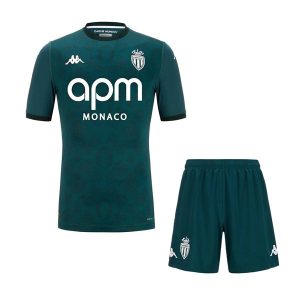 Maglia Calcio AS Monaco Set Bambino Away 2024 2025