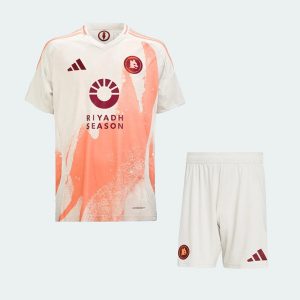 Maglia Calcio AS Roma Set Bambino Away 2024 2025