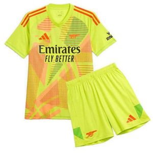 Maglia Calcio Arsenal Set Bambino Portiere 2024 2025