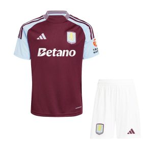 Maglia Calcio Aston Villa Set Bambino Prima 2024 2025