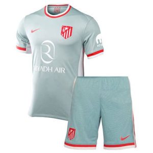 Maglia Calcio Atletico Madrid Set Bambino Away 2024 2025