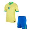 Maglia Calcio Brasile Set Bambino Prima 2024