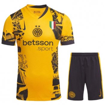 Maglia Calcio Inter Milan Set Bambino Terza 2024 2025