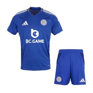 Maglia Calcio Leicester City Set Bambino Prima 2024 2025