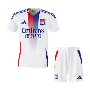 Maglia Calcio Olympique Lione Set Bambino Prima 2024 2025