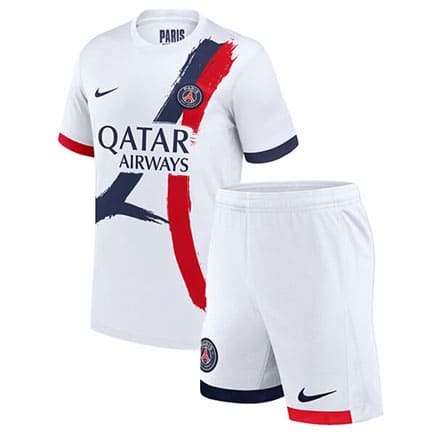 Maglia Calcio Paris Saint Germain Set Bambino Away 2024 2025