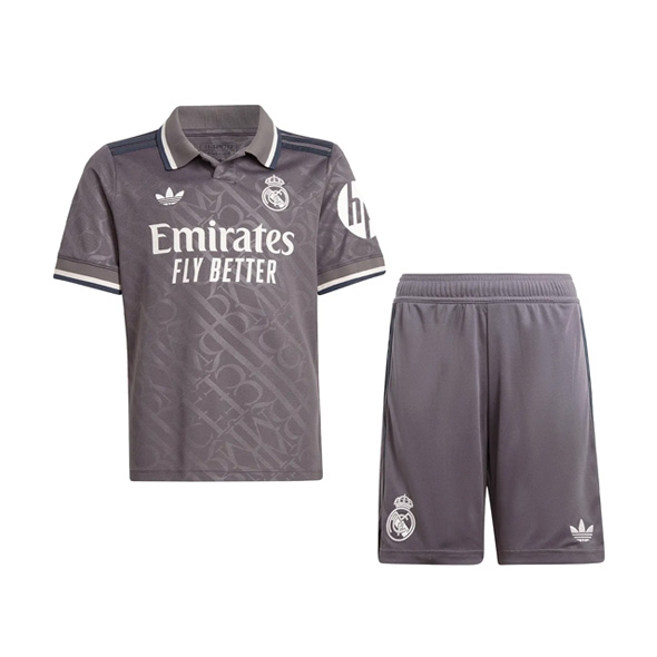 Maglia Calcio Real Madrid Set Bambino Terza 2024 2025