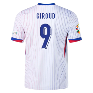 Olivier Giroud NO.9 Maglietta Calcio Away Francia 2024