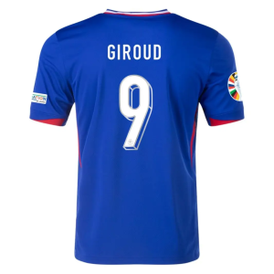 Olivier Giroud NO.9 Maglietta Calcio Prima Francia 2024