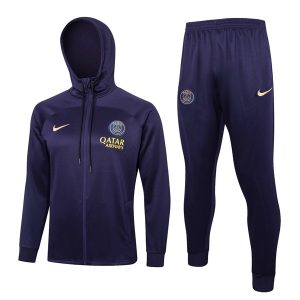 Tuta Con Cappuccio Paris Saint Germain 2024 2025 Porpora