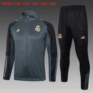 Tute Calcio Bambino Real Madrid 2024 2025 Grigio